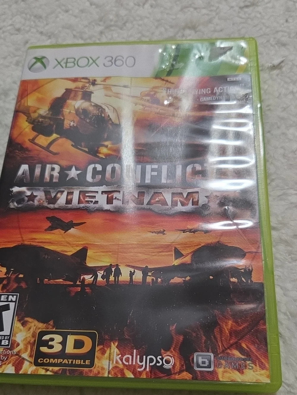 XBOX 360 SET OF 2 AIR CONFLICTS VIDEO GAMES